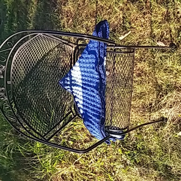 Afghan Scarf Shawl Winter Blanket - Shawl Hand Made - Picture 8 of 9